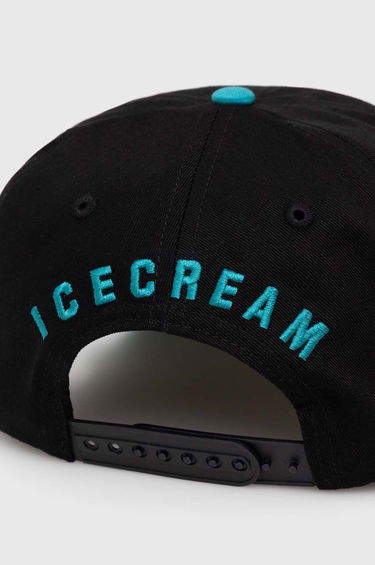 Кепка BBC IceCream ICECREAM Team EU Skate Cone Dad Cap чорний | IC24141, 2