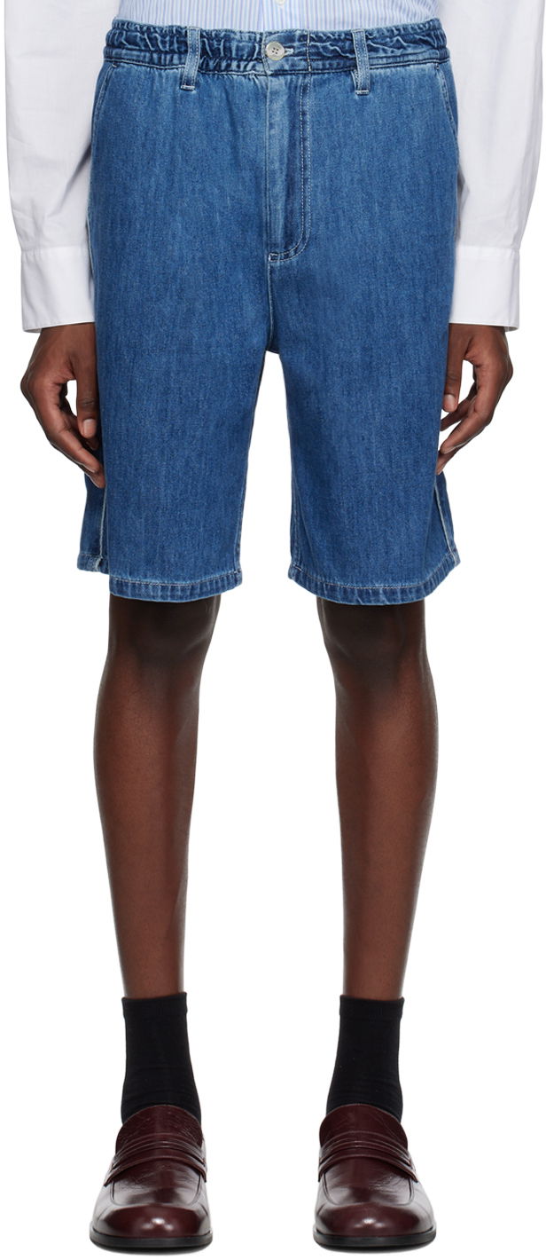 Шорти Marni Lightweight Denim Shorts Синій | PUJU0070I0 USCV22