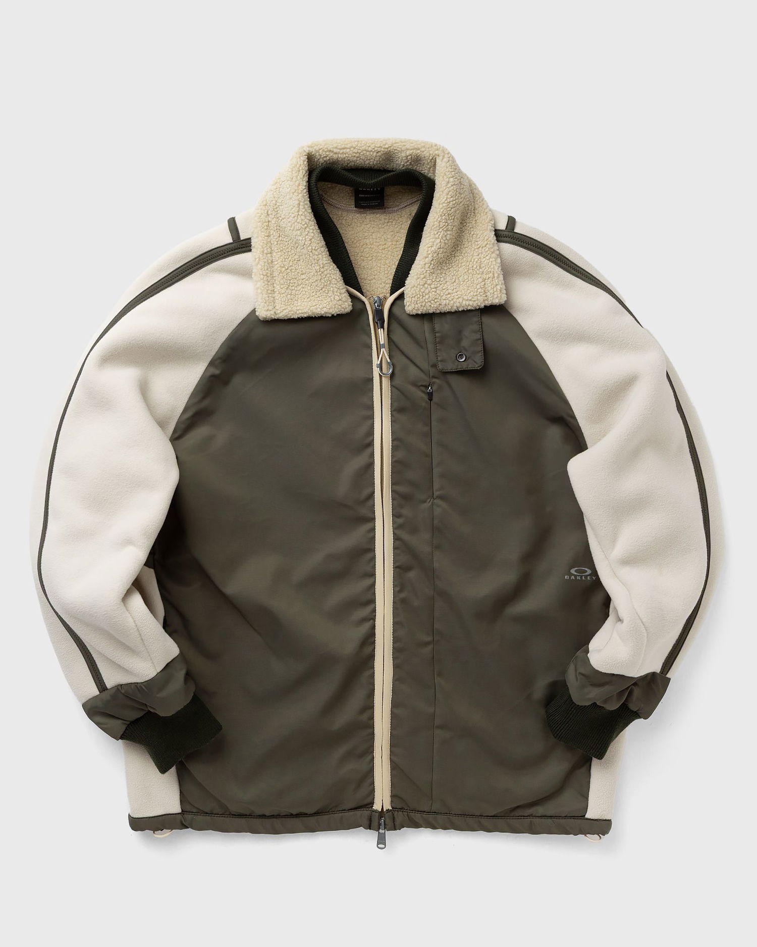 Куртка бомбер OAKLEY LATITUDE SOAR Sherpa Fleece Bomber Jacket бежевий | FOA407461-68S, 0