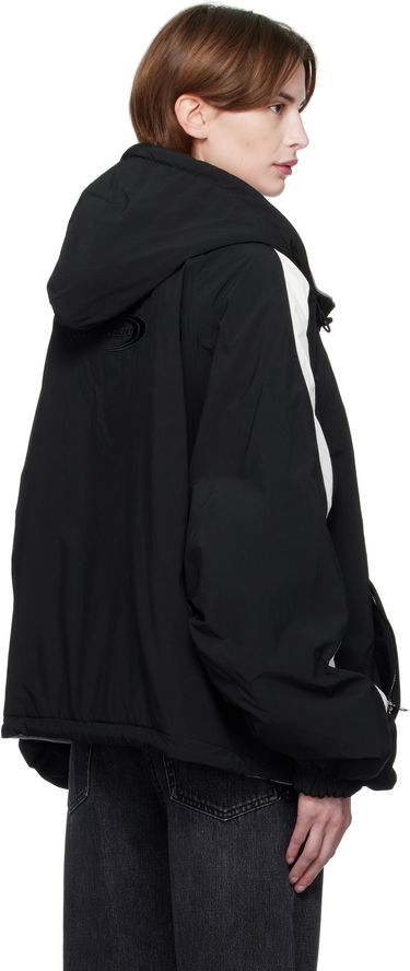 Вітровка Alexander Wang Alexander Wang Raglan Hooded Reversible Jacket чорний | UWC1252038, 2