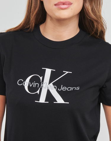 Футболка CALVIN KLEIN CORE MONOGRAM REGULAR TEE чорний | J20J219142-BEH, 4