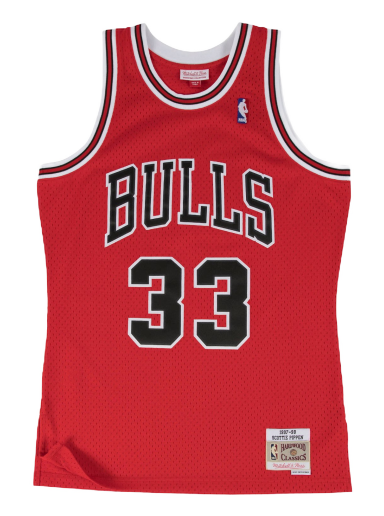 Джерсі Mitchell & Ness Chicago Bulls Scottie Pippen Swingman Jersey Червоний | SMJYGS18153-CBUSCAR97SPI
