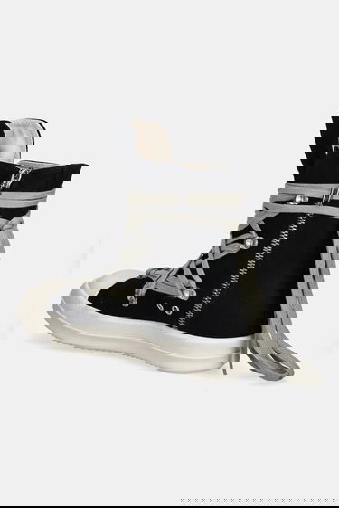Кросівки та взуття Rick Owens Rick Owens DRKSHDW Megalace чорний | DU02E7809.DOW1, 2