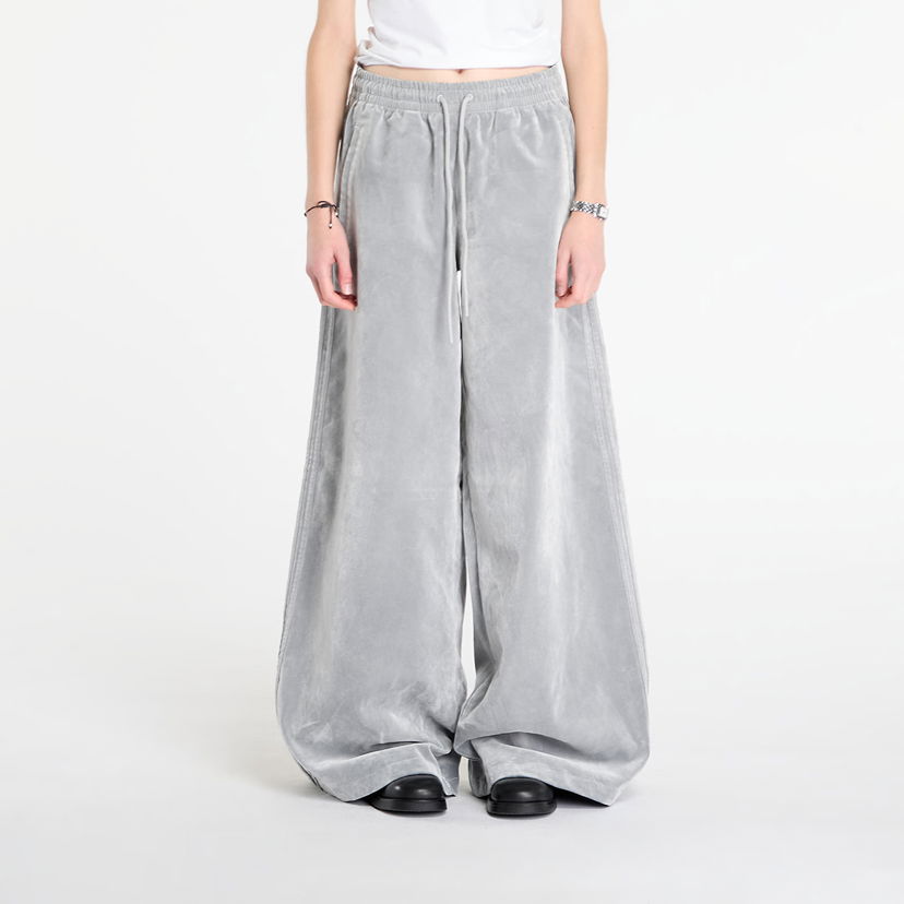 Спортивні штани adidas Originals Brushed Twill Oversized Firebird Track Pants Сірий | JW7331