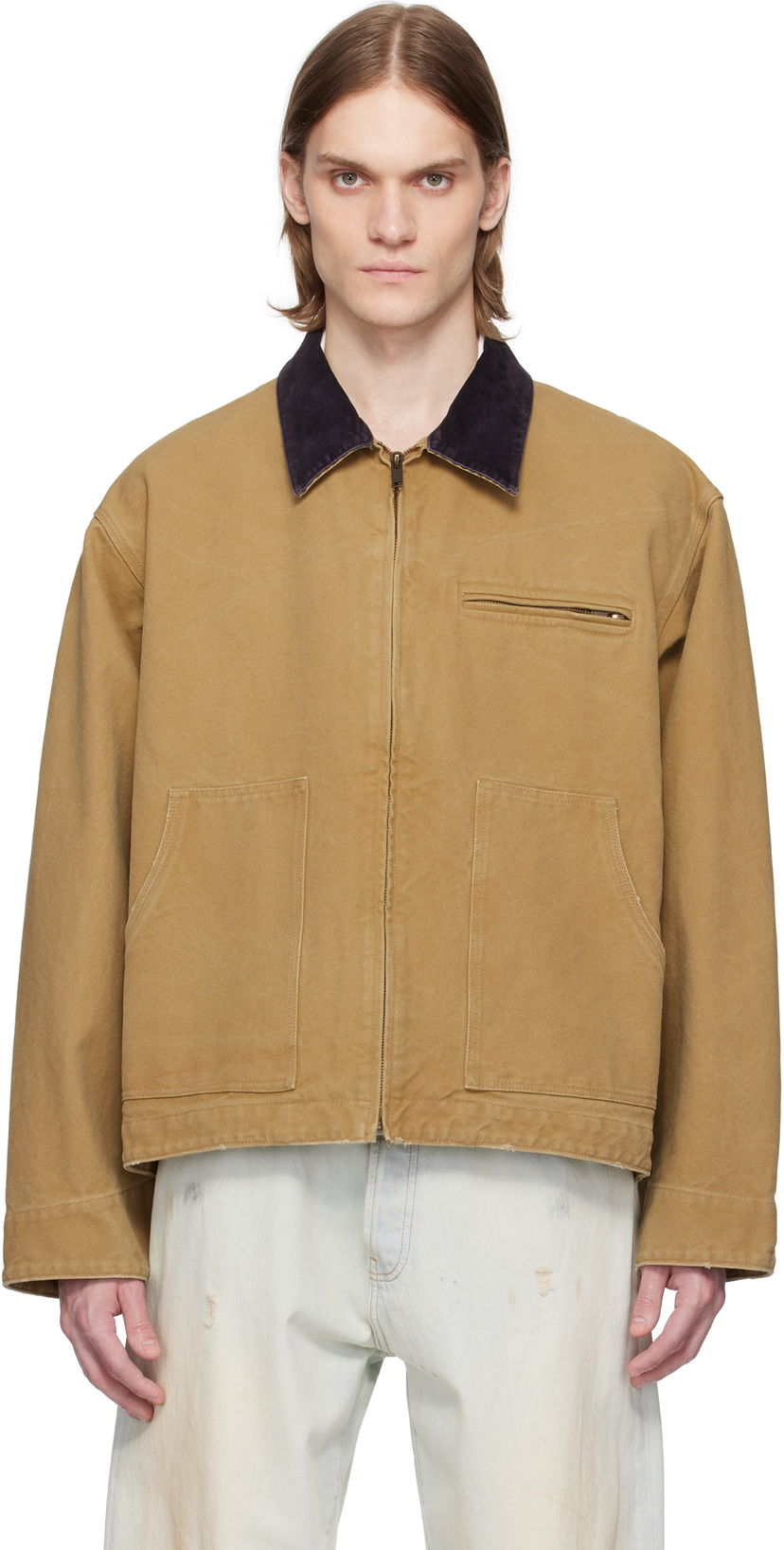 Куртка Ambush AMBUSH Canvas Work Jacket бежевий | 12115307