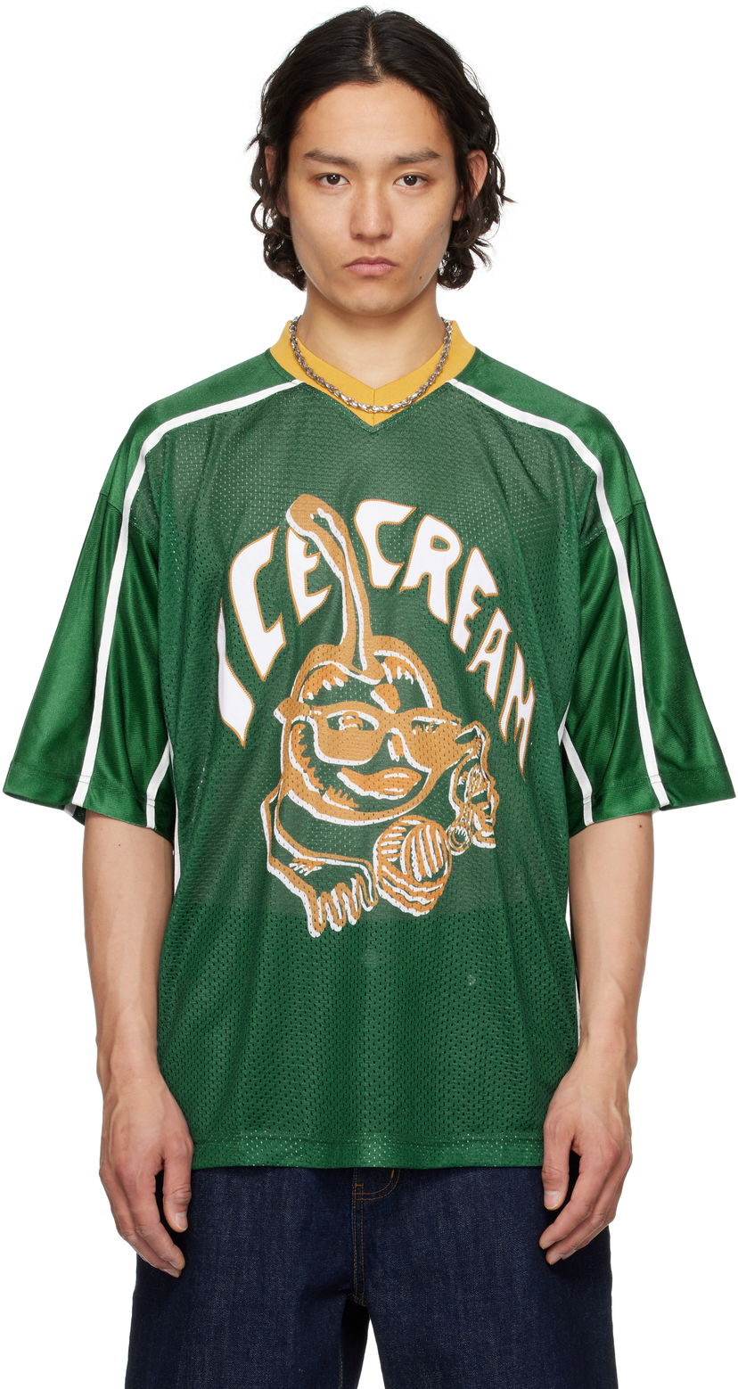 Джерсі BBC IceCream ICECREAM Cherry Appliqué Football Jersey Зелений | IC25150