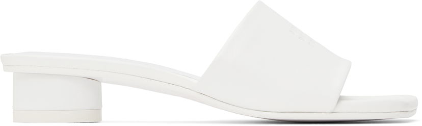 Догляд за взуттям Maison Margiela MM6 Maison Margiela Anatomic Heeled Sandals білий | S66WP0109 P3628