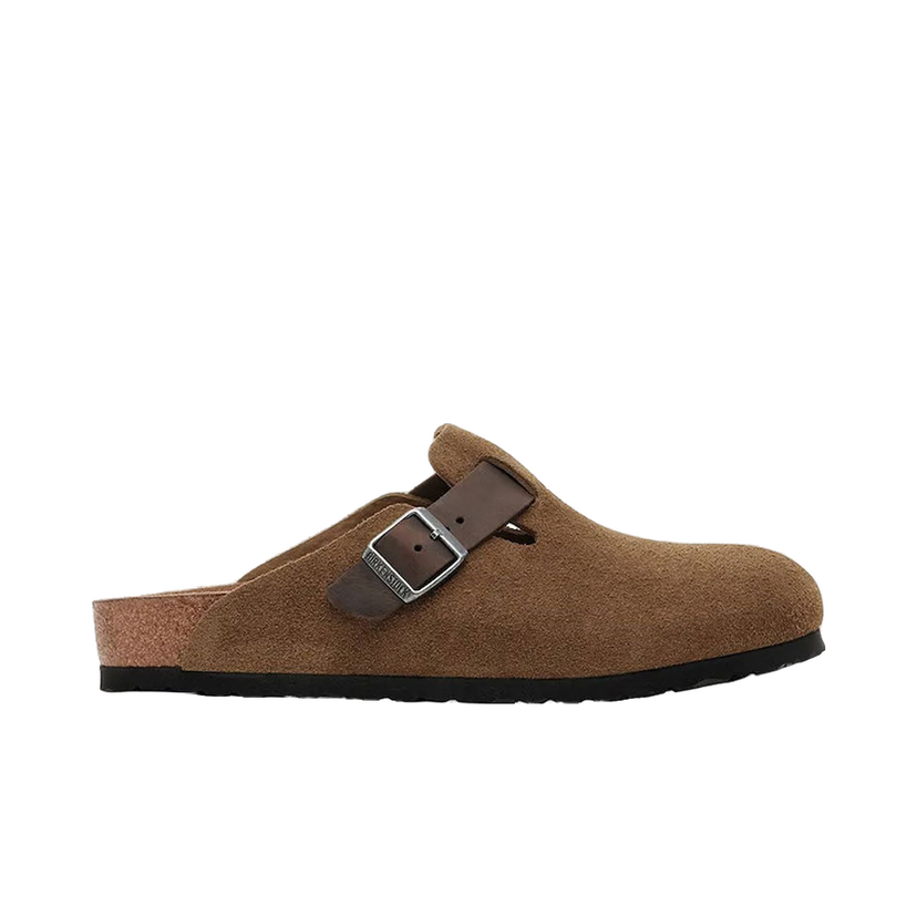 Кросівки та взуття Birkenstock Birkenstock Boston Suede Clogs Коричневий | 1030667.DarkTea
