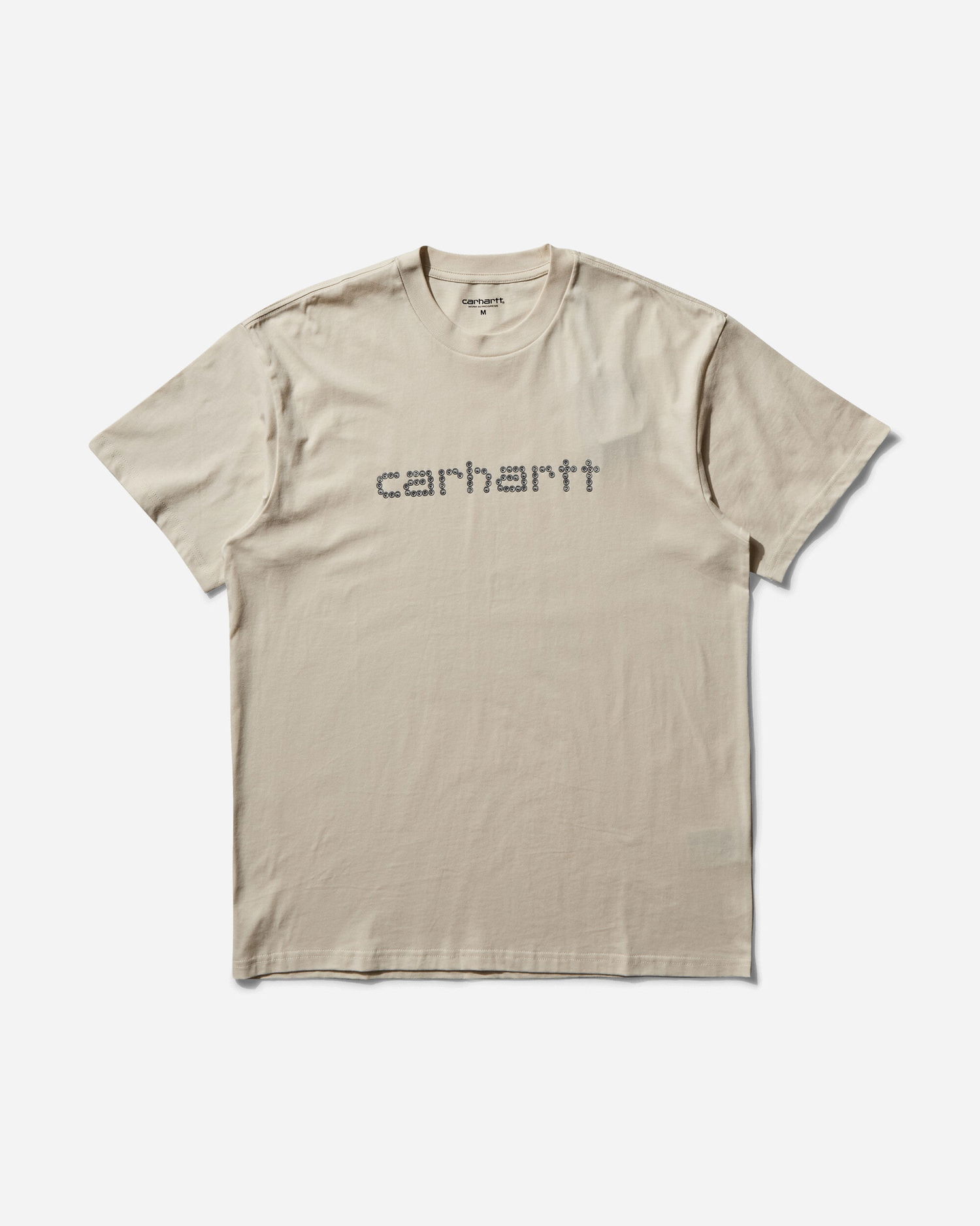 Футболка Carhartt WIP Rivet Script T-Shirt бежевий | I034396 05XX, 1