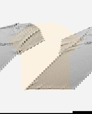 Футболка Carhartt WIP Rivet Script T-Shirt бежевий | I034396 05XX, 1