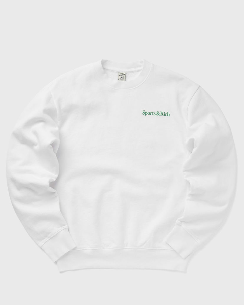 Світшоти Sporty & Rich Drink More Water Crewneck білий | WS067S405DW