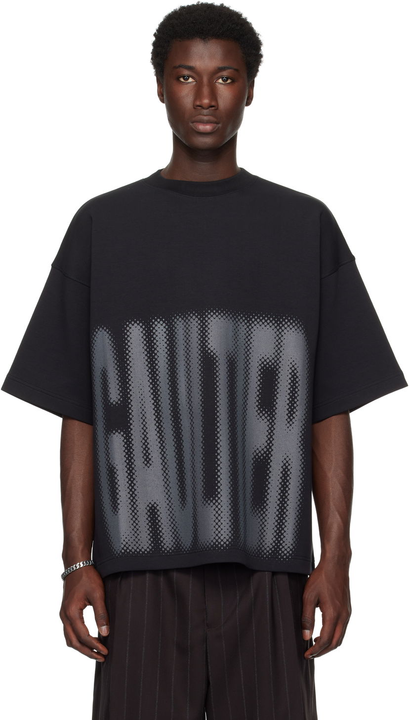 Футболка Jean Paul Gaultier Jean Paul Gaultier 'The Gaultier' Boxy T-Shirt чорний | 25/03-W-TO297-J004-0004