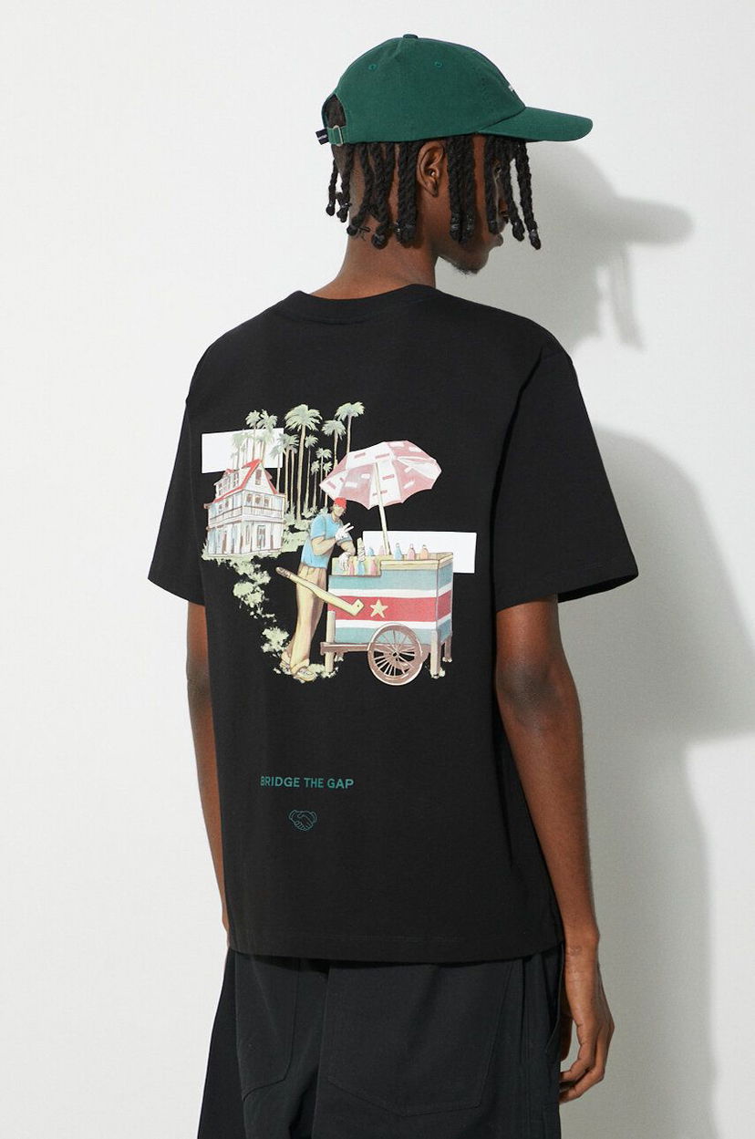 Футболка Filling Pieces Filling Pieces Ice Vendor Graphic T-Shirt чорний | 74434011861
