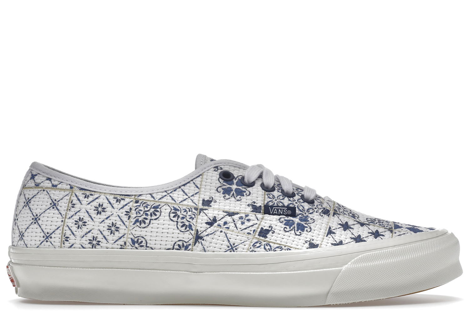 Кросівки та взуття Vans OG Authentic LX Kith Azulejo Tile білий | VN0A4BV9WHT, 0
