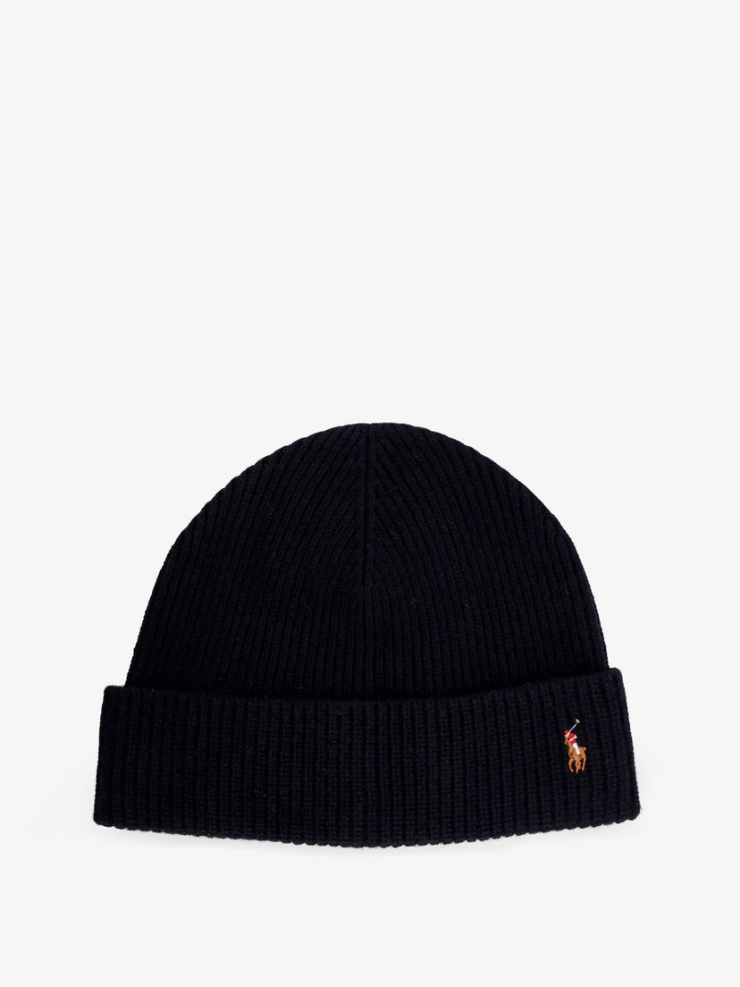 Шапка Polo by Ralph Lauren Cable Knit Beanie чорний | 449959337001