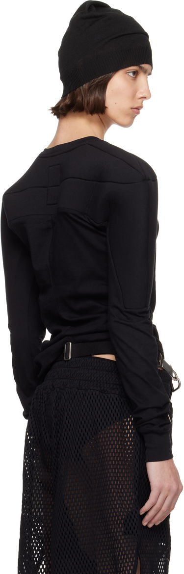 Світшоти Rick Owens Rick Owens Champion Edition Girdered Harness Sweatshirt чорний | CW01E1707 CHJG, 2