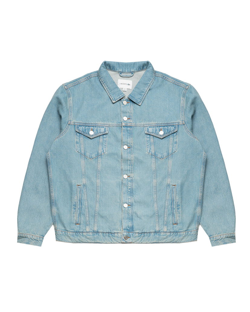 Куртка Lacoste Classic Denim Jacket Синій | BH8982-MKU
