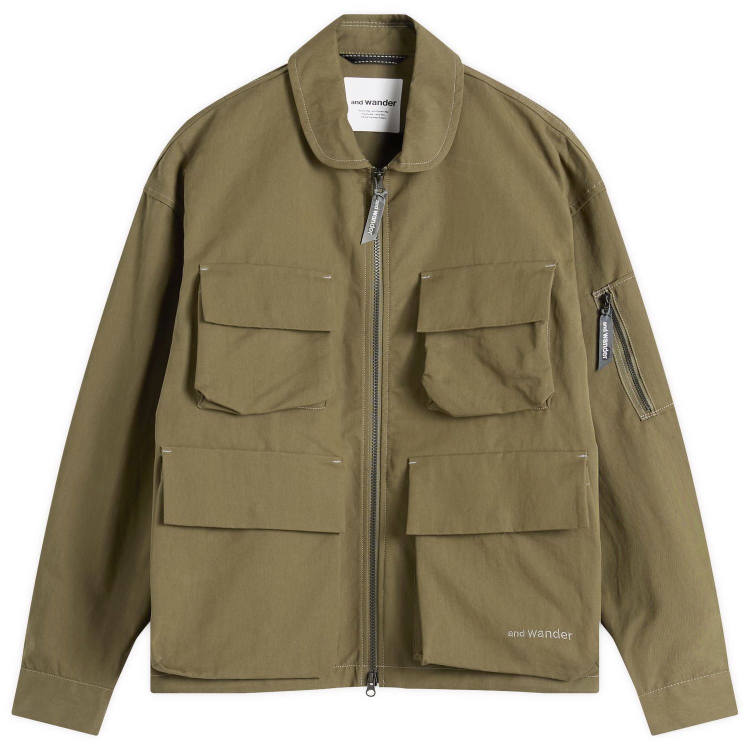 Куртка and wander C/PE Twill Field Jacket, Size Small Зелений | 5745281054-180, 0