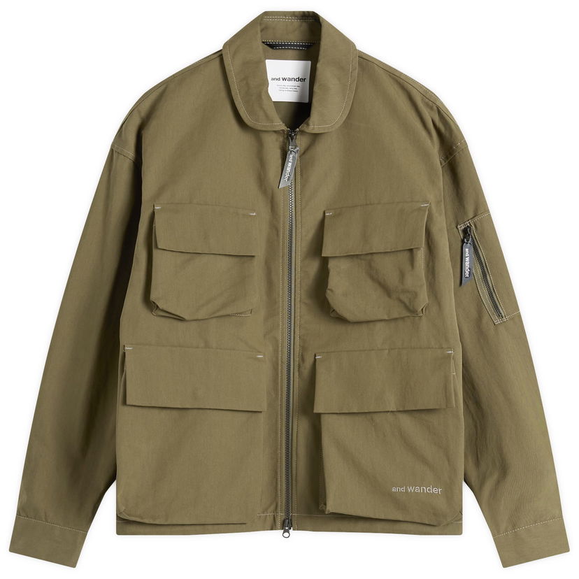 Куртка and wander C/PE Twill Field Jacket, Size Small Зелений | 5745281054-180