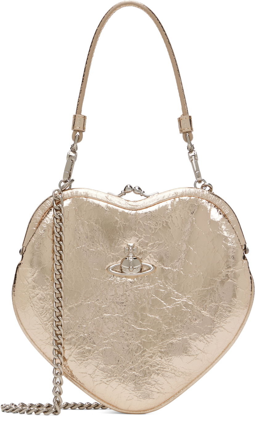 Сумочка Vivienne Westwood Vivienne Westwood Belle Heart Frame Bag Металік | 4B01000CW-L00AC-