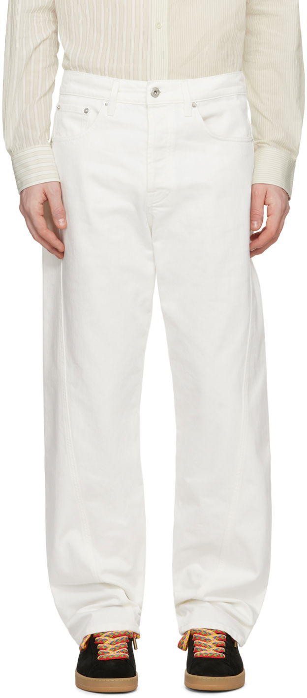 Джинси LANVIN Twisted Jeans білий | RM-TR0051-D076-P24