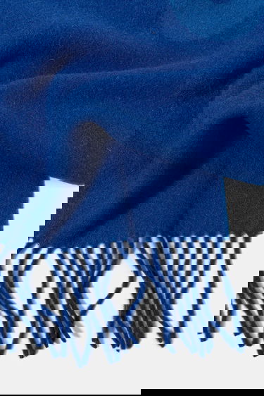 Шарф ADER ERROR Muffler ERROR Logo Patterned Woolen Scarf Синій | BO01FWAC0402BL, 1