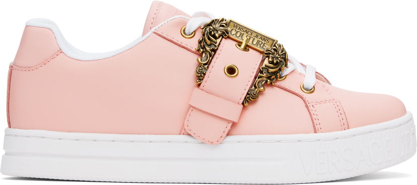 Кросівки та взуття Versace Versace Jeans Couture Baroque Buckle Court 88 Рожевий | E78VA3SK9_EZPB08