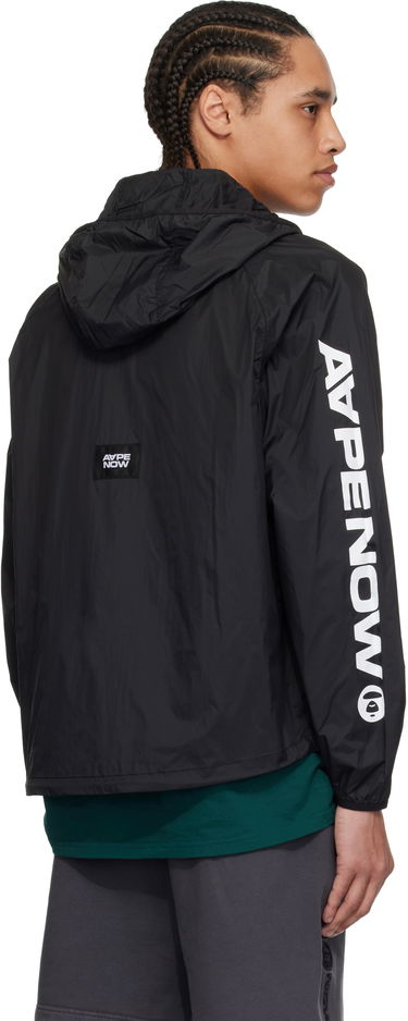 Вітровка AAPE by A Bathing Ape AAPE by A Bathing Ape 'AAPE Now' Lightweight Jacket чорний | AAPLJM7704XXNBKX, 2