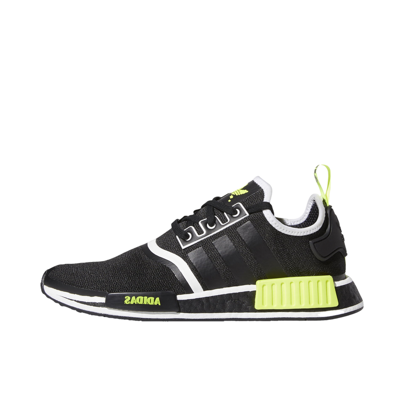 Кросівки та взуття adidas Originals NMD R1 Black Solar Yellow чорний | GV7183