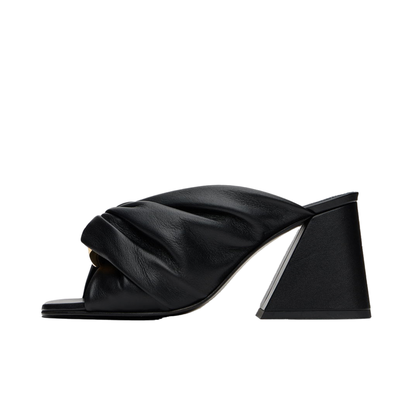 Кросівки та взуття JW Anderson Chain Twist Mules чорний | ANW40231A