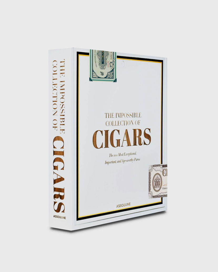 Книга і журнал ASSOULINE "The Impossible Collection Of Cigars" By Aaron Sigmond білий | 9781614287841