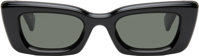 Сонцезахисні окуляри Gucci GG Big Cat Eye Sunglasses чорний | GG1827S-001