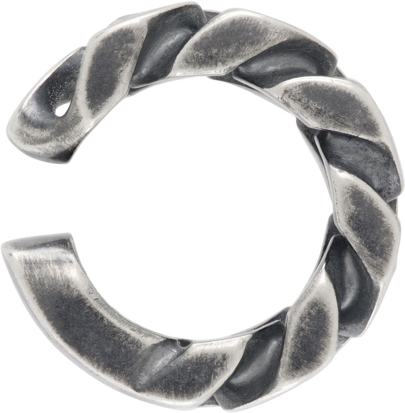 Сережки Maison Margiela Chain Single Ear Cuff Металік | SM6VG0101 SV0235