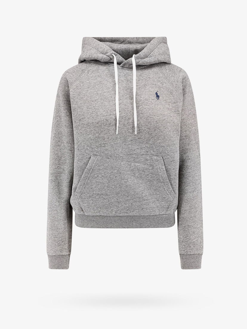 Світшоти Polo by Ralph Lauren Cropped Hoodie Сірий | 211943007004