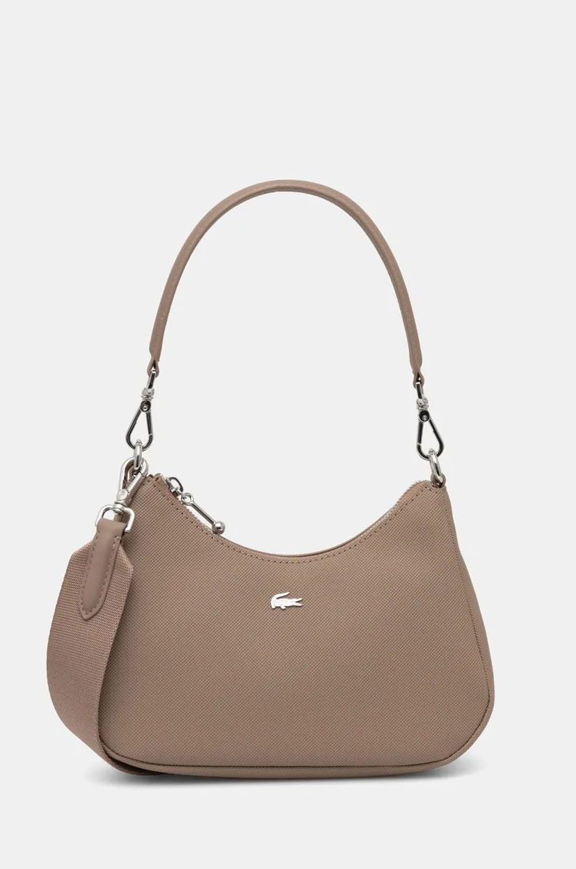 Сумка Lacoste Beige Shoulder Bag бежевий | NF4756DZ