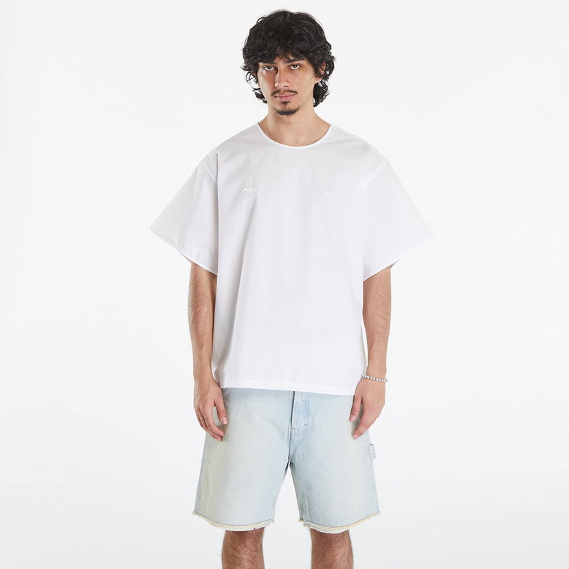 Футболка adidas Originals Wales Bonner x Poplin Top White білий | IW3607