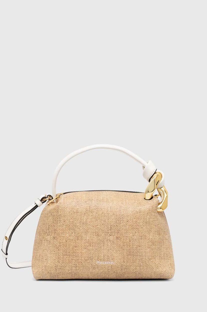 Сумка JW Anderson Small Corner Bag бежевий | HB0603.LA0318.150