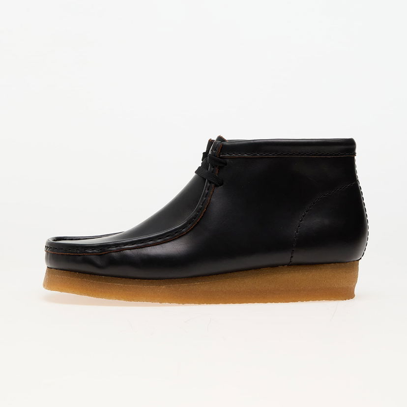 Кросівки та взуття Clarks Wallabee Boot чорний | 26179167