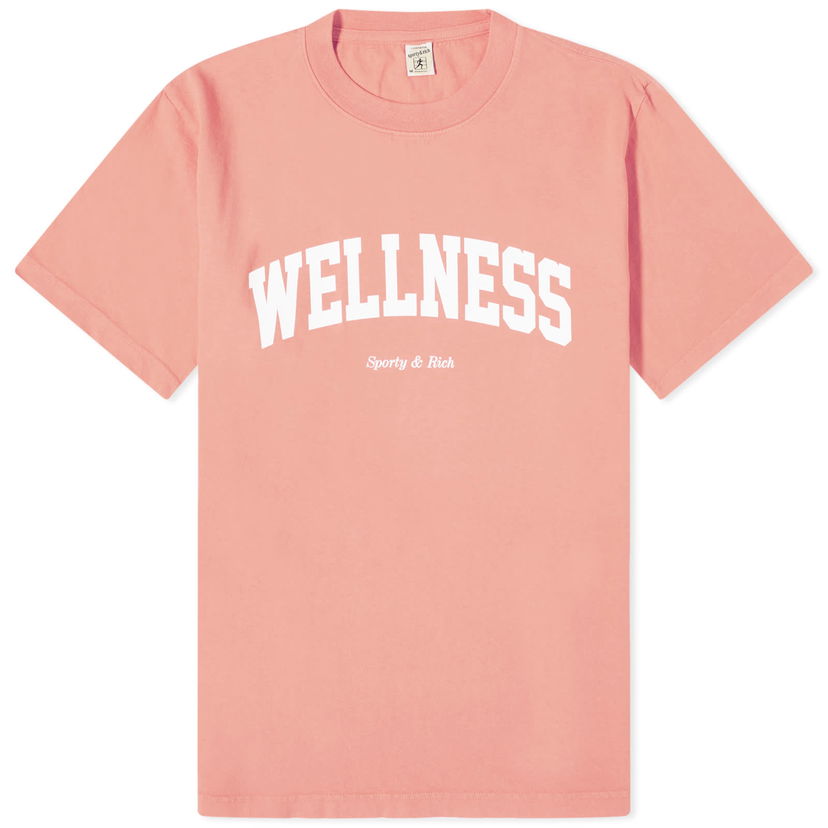 Футболка Sporty & Rich Wellness Ivy T-Shirt Рожевий | TS881SM