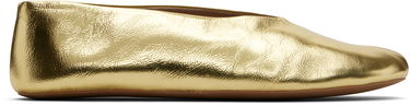 Кросівки та взуття The Row The Row Stella Ballerina Flats Металік | F1638-M39, 0