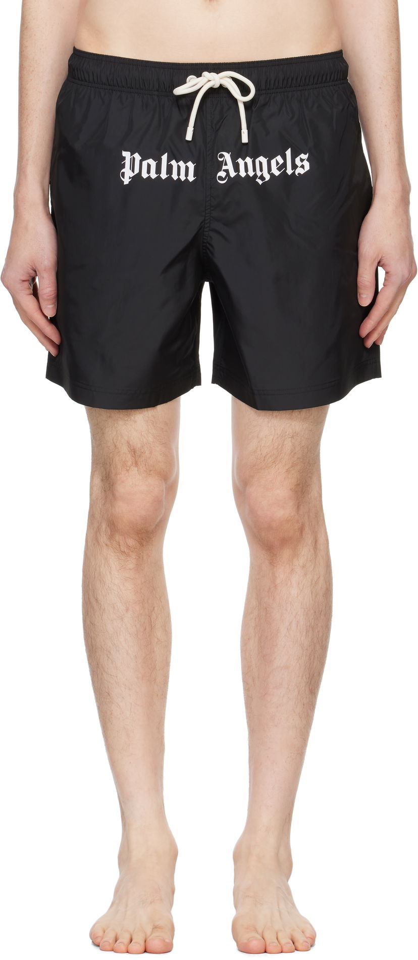Купальники Palm Angels Classic Logo Swim чорний | PMFD002C99FAB0011003