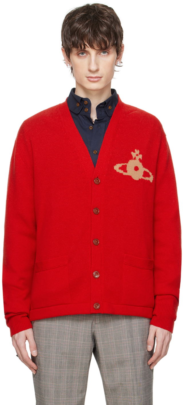Cветр Vivienne Westwood Alex Cardigan Червоний | 27010014-Y0018-