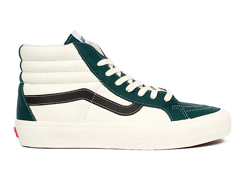 Кросівки та взуття Vans Sk8-Hi Reissue VLT LX Evergreen Marshmallow білий | VN0A4BVH22D, 0