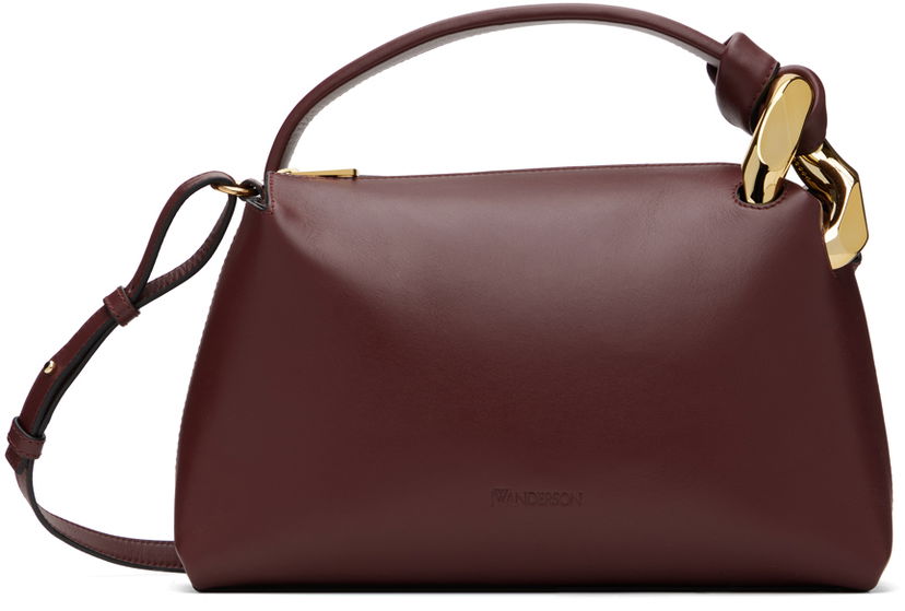 Одяг JW Anderson Burgundy JWA Corner Bag Коричневий | HB0557-LA0351