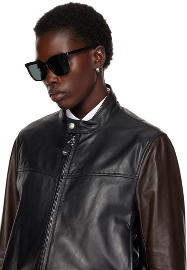 Сонцезахисні окуляри Saint Laurent SL M146 Square Sunglasses чорний | SL M146-001, 3