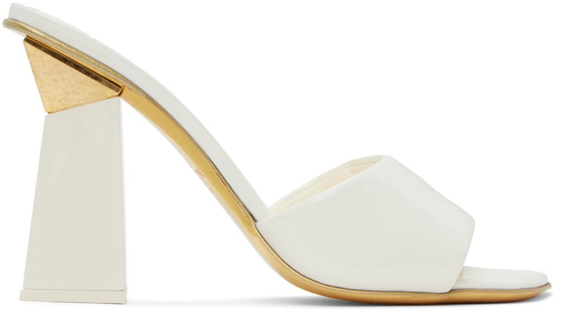Догляд за взуттям Valentino Valentino Garavani One Stud Hyper Heeled Sandals бежевий | 3W0S0HK1KYE