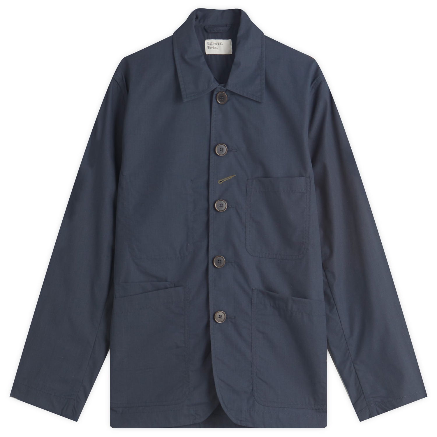 Куртка Universal Works Universal Works Recycled Poly Tech Bakers Jacket, Size Large темно-синій | 32103-NVY, 0