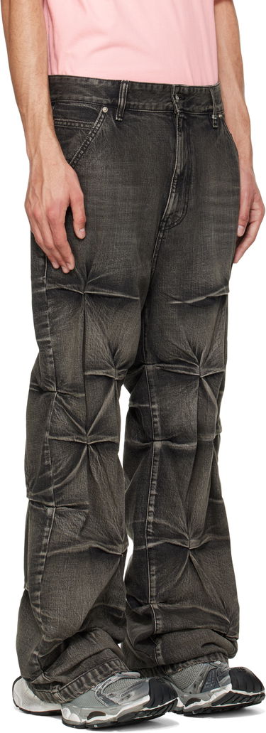 Джинси We11done We11done Wrinkled Jeans чорний | WD-DP1-25-365-M-BK, 1