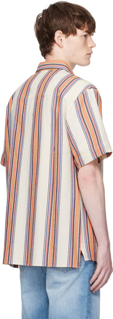 Сорочка A.P.C. A.P.C. Ross Striped Linen Short-Sleeve Button-Down Shirt Різнокольоровий | COHIA-H12541, 2