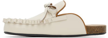 Одяг JW Anderson JW Anderson Ruffle Slip-on Loafers білий | LF0068-LA0323, 2